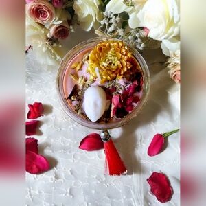 Wicca candle with a gift of protection inside. Breakups. Paganism. With...